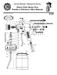 Heavy Duty Spray Gun Pistolet à Peinturer Ultra Robuste