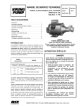 Viking Pump Technical Service Manual 320.1 for General Purpose
