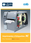 Imprimantes d`étiquettes XC - ITM