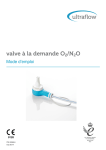 valve à la demande O2/N2O