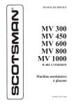 MV 300 MV 450 MV 600 MV 800 MV 1000