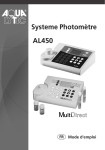 Systeme Photomètre AL450