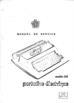 Manuel de service