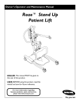 Roze™ Stand Up Patient Lift