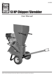 13 HP Chipper/Shredder
