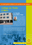 Collège du Thelle à Méru - Portail éducatif de l`Oise