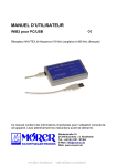 MANUEL D`UTILISATEUR WIB2 pour PC/USB