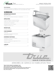 ARMOIRES DE SERVICE DE FABRICATION TRUE