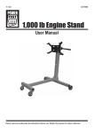 1,000 lb Engine Stand