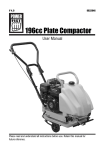196cc Plate Compactor