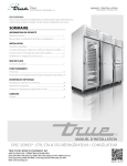 spec series® : str, sta & stg réfrigérateur / congélateur