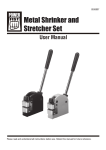 Metal Shrinker and Stretcher Set