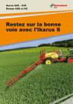 Restez sur la bonne voie avec l`Ikarus S