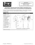 SUPPLÉMENT D`INSTRUCTIONS POUR CORDES D`ASSURANCE