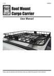Roof Mount Cargo Carrier