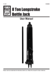 8 Ton Longstroke Bottle Jack