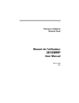 301EMRP User Manual - Honeywell Analytics