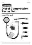 Diesel Compression Tester Set