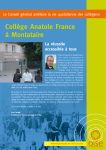 Collège Anatole France à Montataire LE
