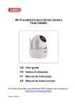 Wi-Fi-enabled Indoor Dome Camera TVAC19000C US User guide