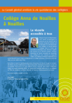 Collège Anna de Noailles à Noailles