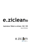 8. Utilisation de l`aspirateur robot e.ziclean® VAC 100