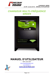 MANUEL D`UTILISATEUR - Montreal Chargeur Home