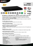 D850H Movie Cube Enregistreur multimédia FULL HD