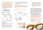 Réglage initial des Lunettes Amblyz™