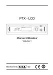 PTX - LCD - RVR Elettronica SpA Documentation Server