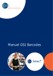 Manuel GS1 Barcodes - GS1 Belgium & Luxembourg