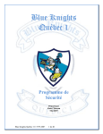 Blue Knights Québec 1
