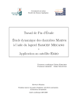 Travail de Fin d`´Etude ´Etude dynamique des charni`eres - Ltas-s3l