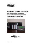 MANUEL D`UTILISATEUR LOGIMAC® 280CIM