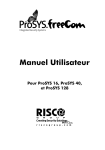 Manuel utilisateur Prosys.fr
