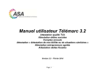 Manuel d`utilisateur Télémarc 3.2