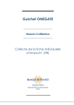 2. Connexion au guichet OneGate