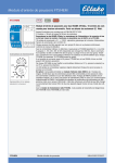 Module d`entrée de poussoirs FTS14EM