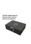 CRYSTAL Digital Projector Gamme Home Cinéma