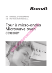 Four à micro-ondes Microwave oven