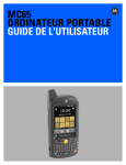 MC65 Guide de L`utilisateur [French] (P/N 72E
