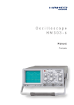 Oscilloscope HM303-6