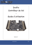 DroPix Contrôleur de Vol - Guide d`utilisation