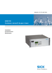 GME700 Analyseur extractif de gaz à laser