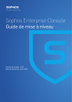 Guide de mise à niveau de Sophos Enterprise Console
