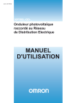 MANUEL D`UTILISATION