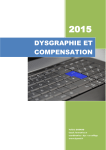 DYSGRAPHIE ET COMPENSATION