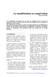 Statéco n° 106/2011, La modélisation en coopération