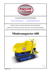 Minitransporter 600
