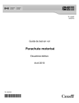 Parachute motorisé - Publications du gouvernement du Canada